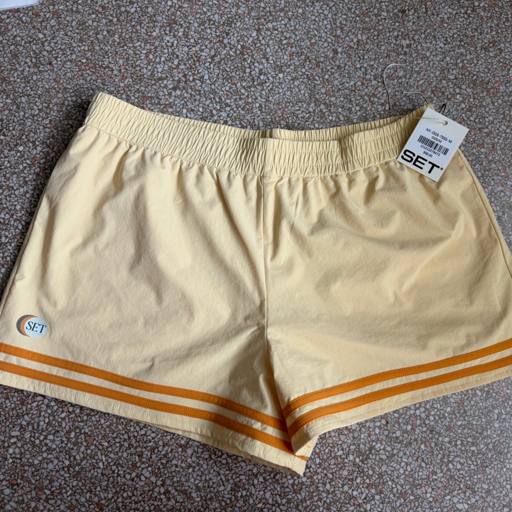 SET Active Nylon Track Stripe Sport Shorts - Picture 4 of 5
